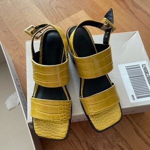 Brand New Urban Outfitter Faux Leather Sandal